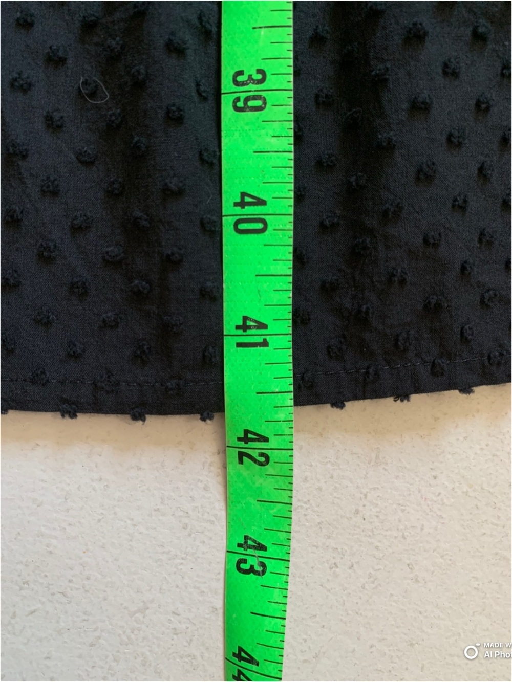 J Crew Factory Petite Black Swiss Dot Flutter Sleeve Midi Dress NWT Cottagecore - Picture 16 of 16